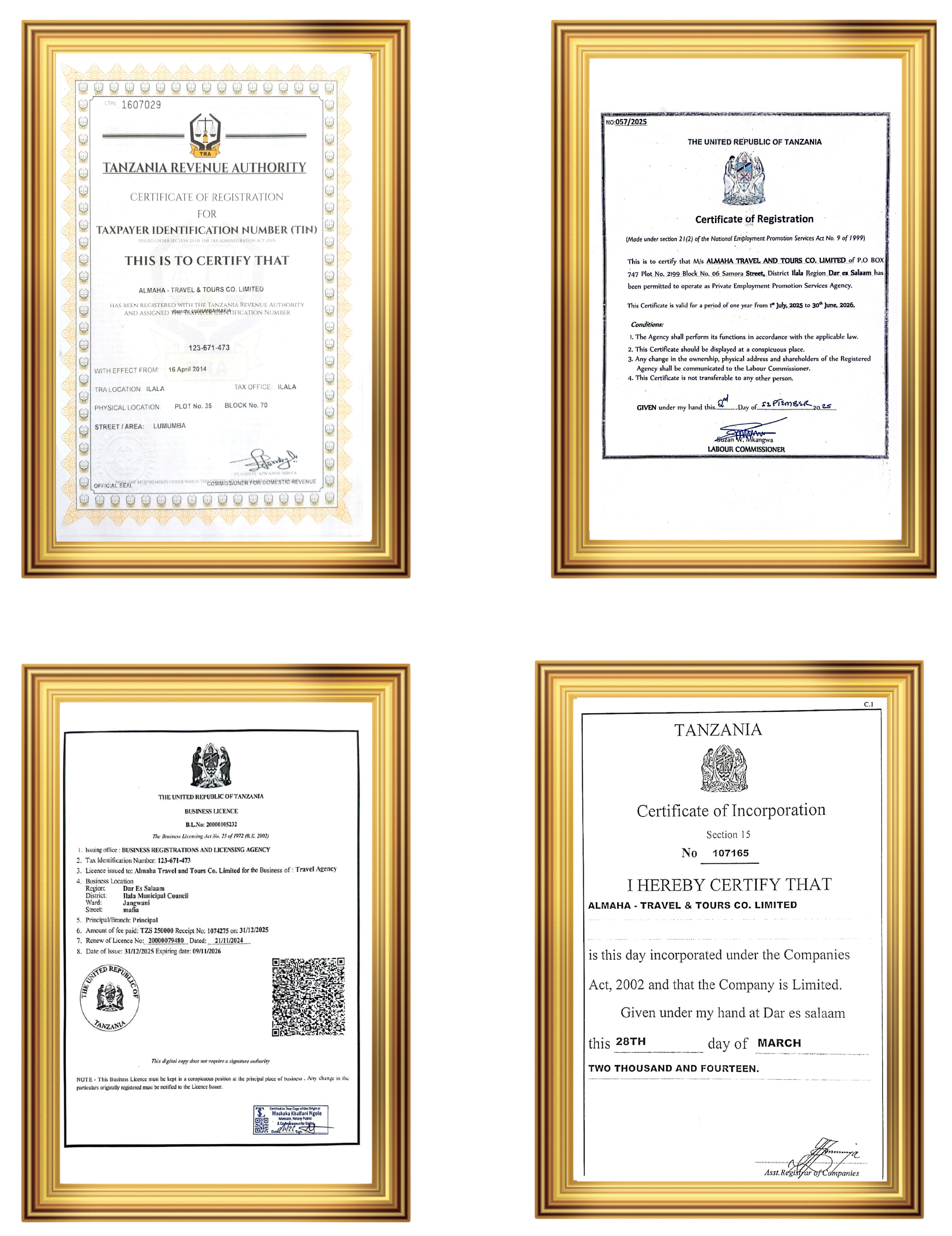 Certified Al Maha Travel