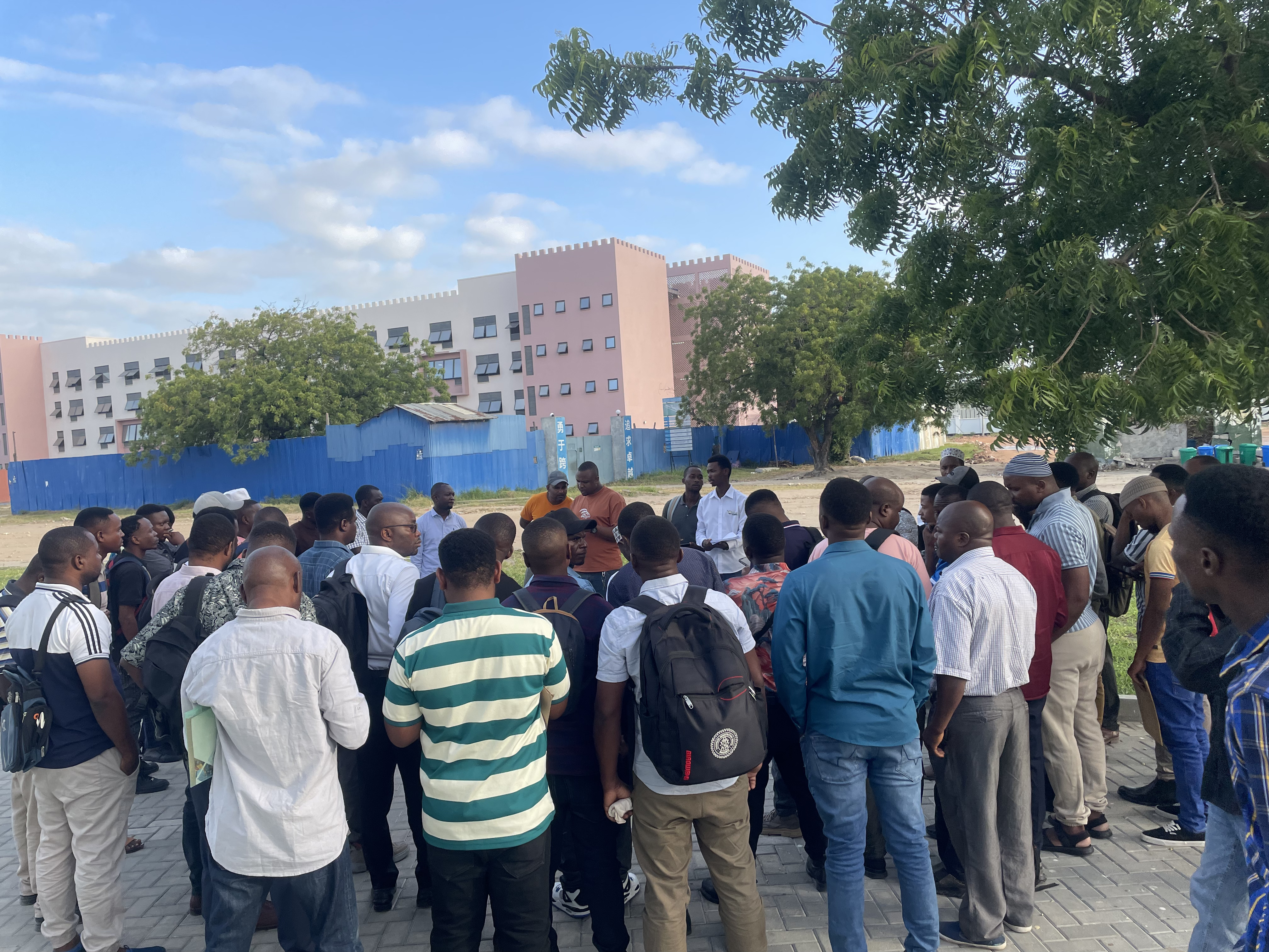 Safety briefing and risk awareness session